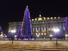 Новогоднюю елку откроют через две недели