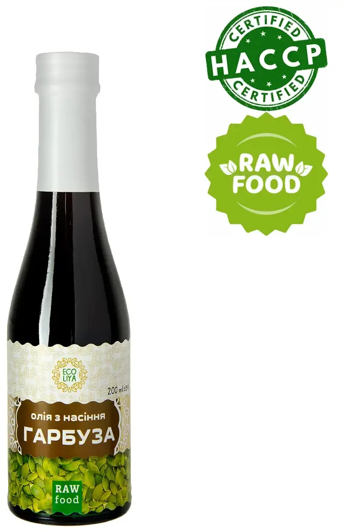 Страви на олії з насіння гарбуза