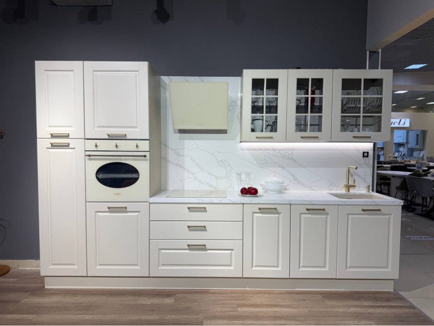 Белая итальянская кухня в Киеве от Мебитал