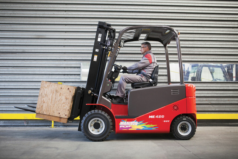 погрузчик электрический вилочный,