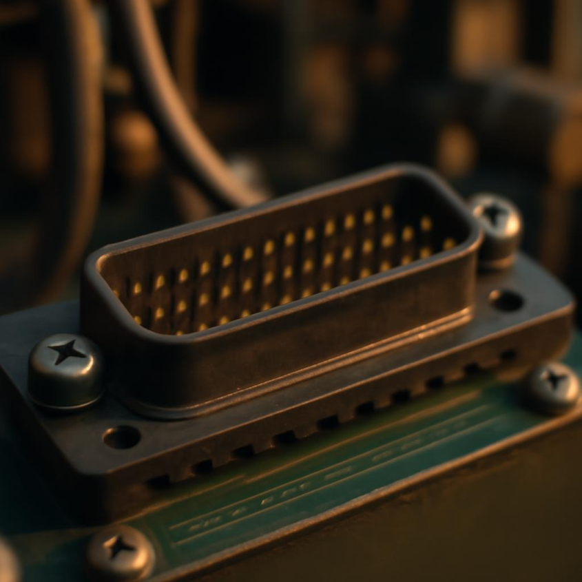 Схема разъема системной платы в промышленном оборудовании