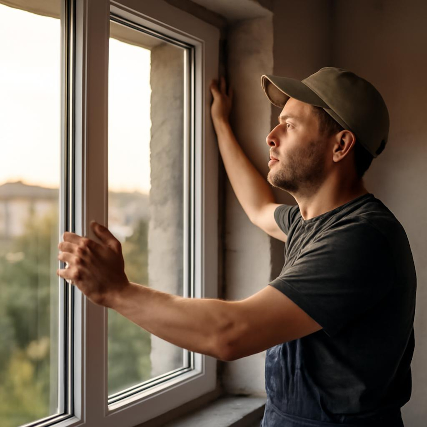 Процесс установки пластиковых окон в квартире