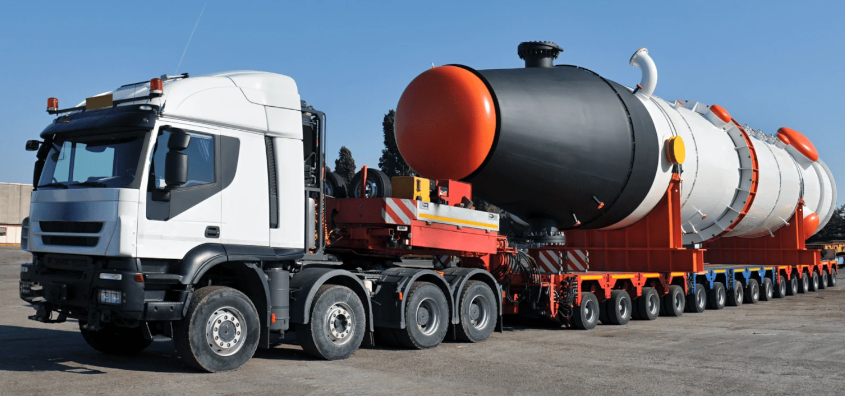 перевезення обладнання вантажівкою